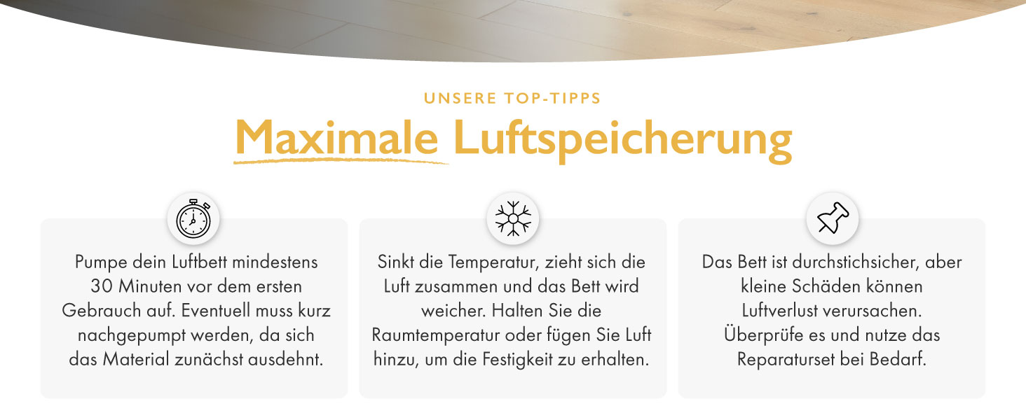 Надувне ліжко Huddle Lite з вбудованим насосом – комфортна матрац для кемпінгу, гостей та запасних кімнат (одинарне, двоспальне, king size)