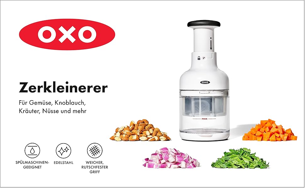 Подрібнювач овочів та фруктів OXO Good Grips Zerkleinerer Press (новий)