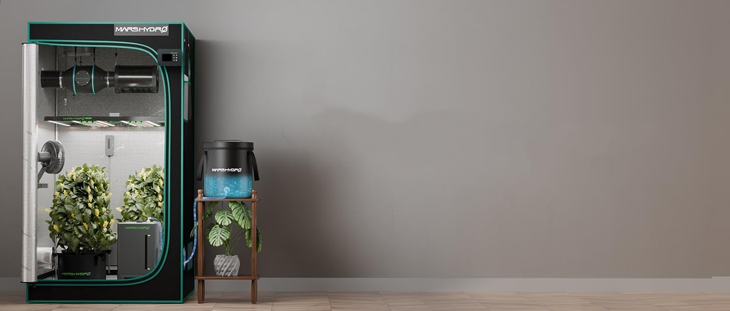 Зволожувач повітря для рослин MARS HYDRO 6л з таймером, ультразвуковий, для гроубоксів та теплиць