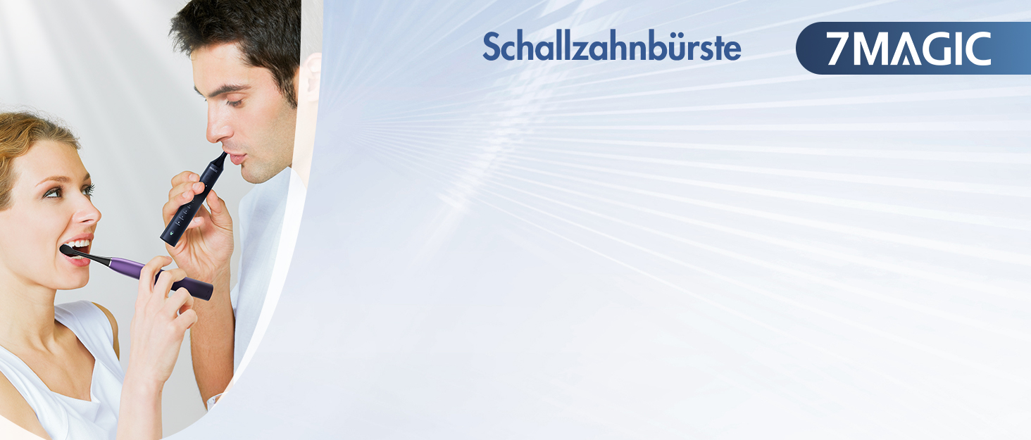 Електрична звукова зубна щітка Ritter - 5 режимів, 40000VPM, IPX7, акумулятор до 90 днів, таймер, чорний