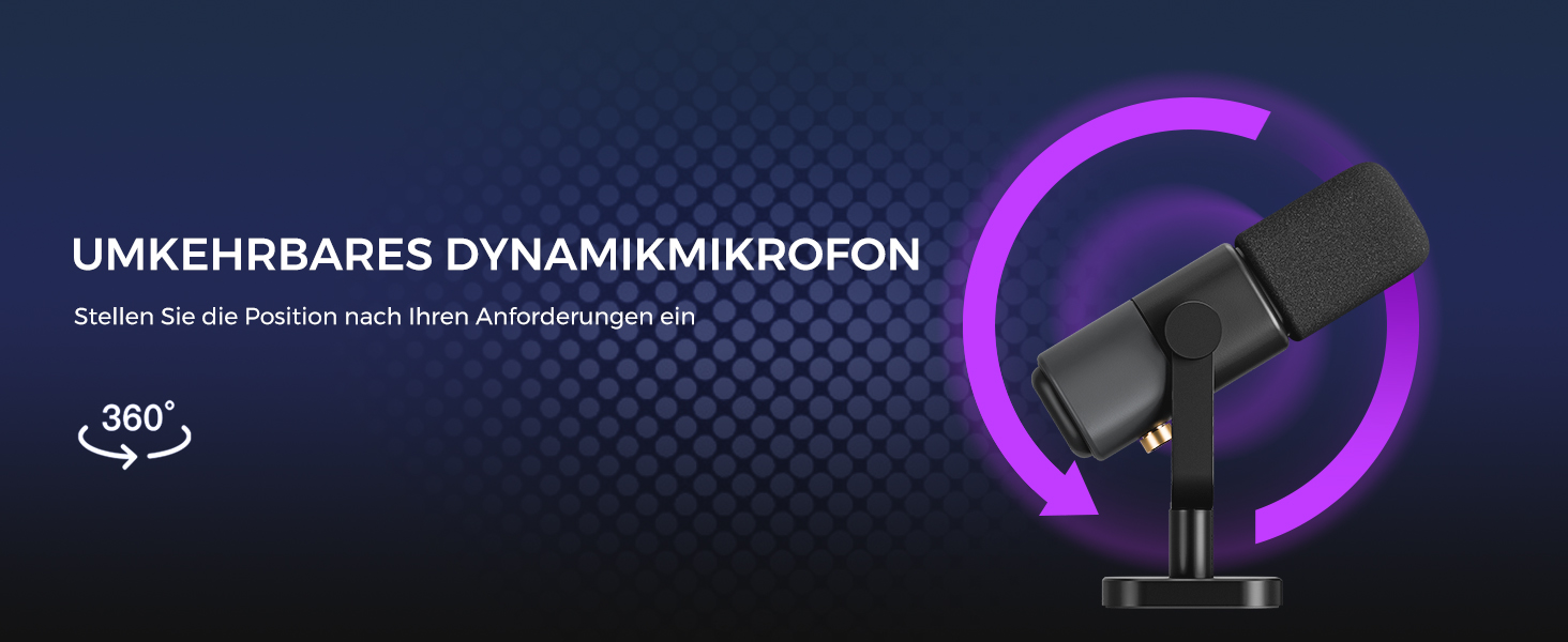 NearStream AM15X: Динамічний мікрофон для ПК, XLR/USB, для подкастів, стрімінгу та студійних записів
