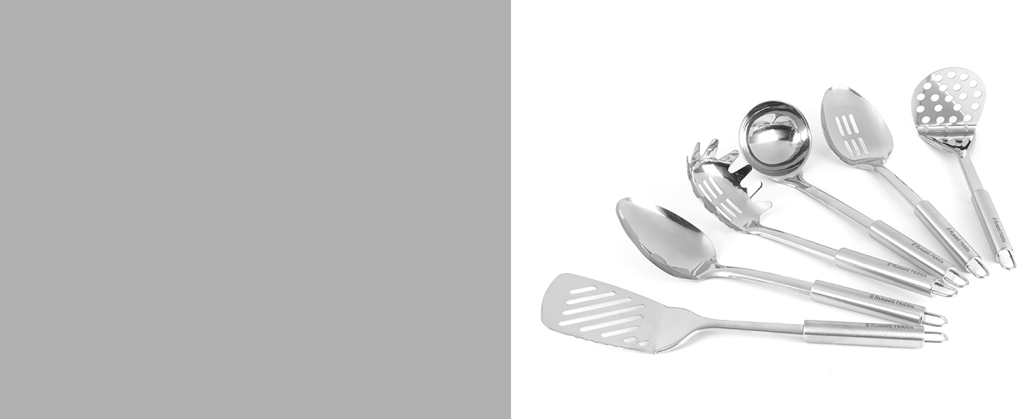 Набір кухонних аксесуарів Russell Hobbs RH00123 з нержавіючої сталі (6 шт.)