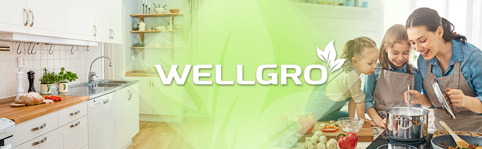 Набір банок для зберігання WELLGRO 24 шт. з етикетками, крейдяна ручка, мірні ложки, не містить бісфенолу А, герметичний, можна мити в посудомийній машині