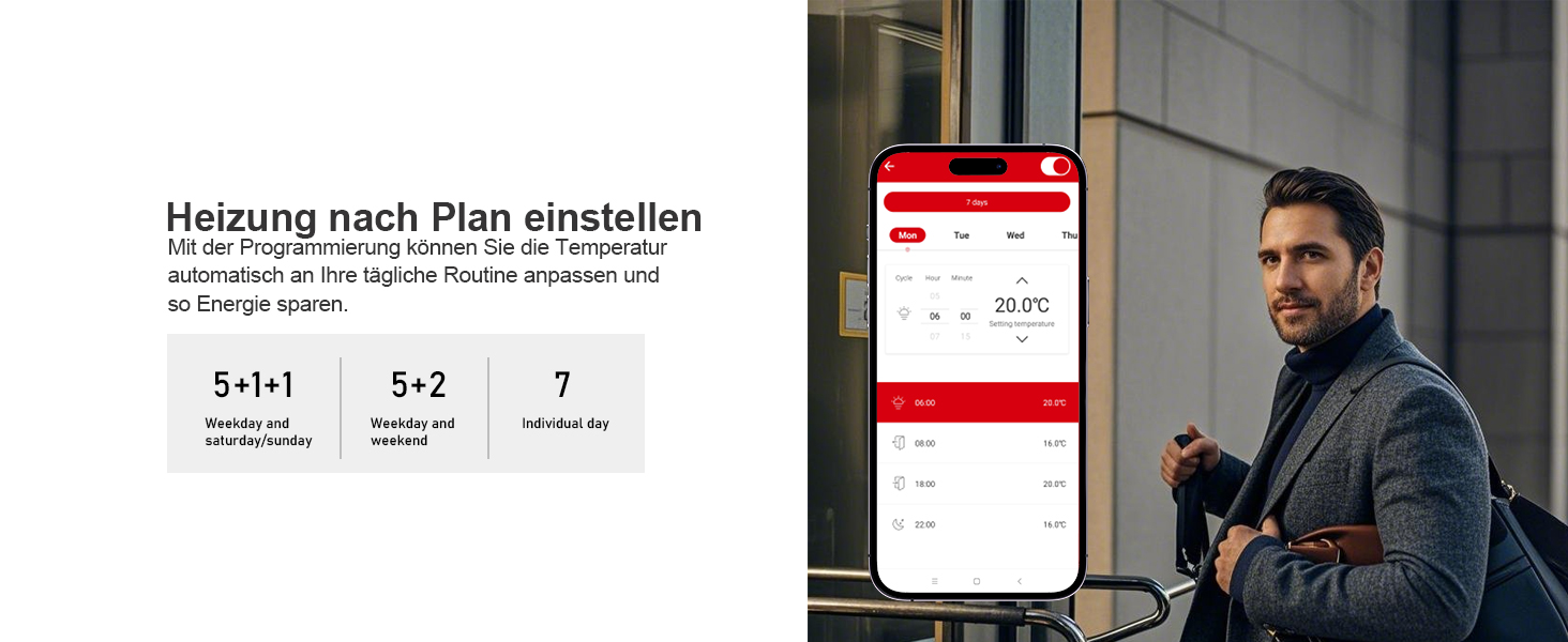 Smart термостат на радіатор 2 шт, Zigbee, бездротовий, з керуванням Tuya (Alexa, Google Assistant), енергозбереження