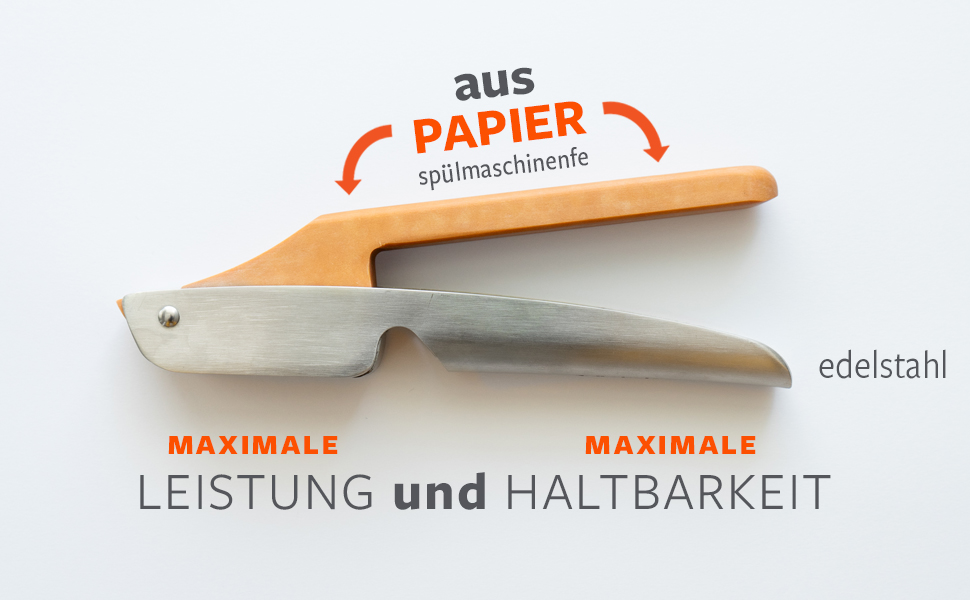 Пресс для часнику Full Circle Crushed It з вбудованим скребком - ручна преса для часнику та імбиру, легко миється, сумісна з посудомийною машиною, 19,6 x 4,86 x 2,5 см