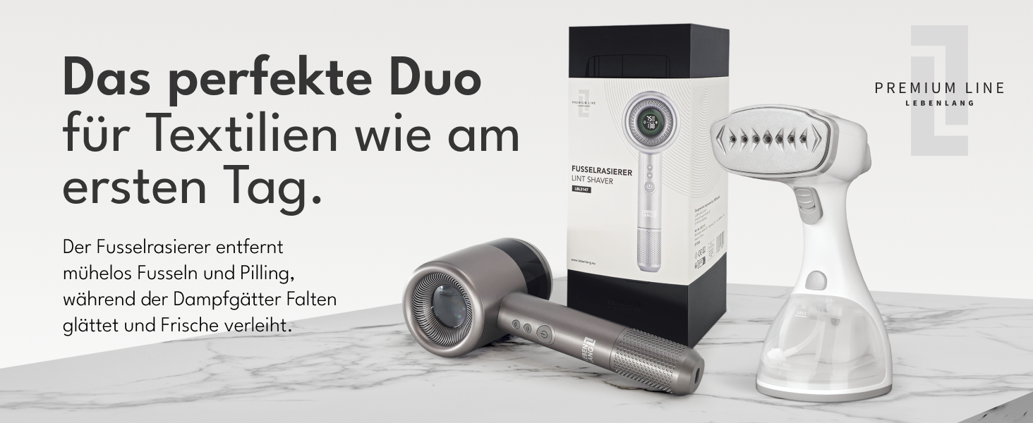 LEBENLANG Преміум Фурмінатор Електричний з LED дисплеєм та ліхтариком - 4000mAh, 5 режимів, 3,5 години роботи, видалення ворсу з одягу