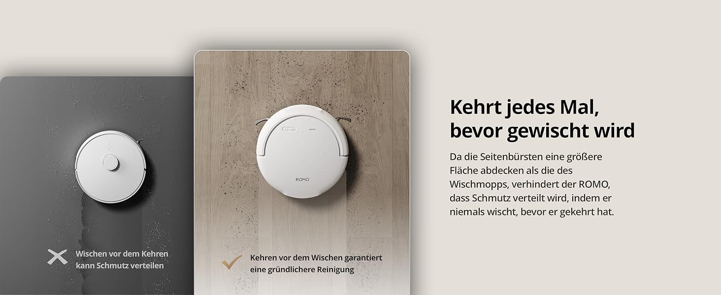 Робот-пилосос DJI Robo S з функцією миття підлоги, 25 000 Па потужність всмоктування, розпізнавання перешкод рівня дрона, два роботизовані руки, 200 днів без обслуговування, автоматичне очищення та сушіння моп-насадки DJI Robo S (версія з баком для води)