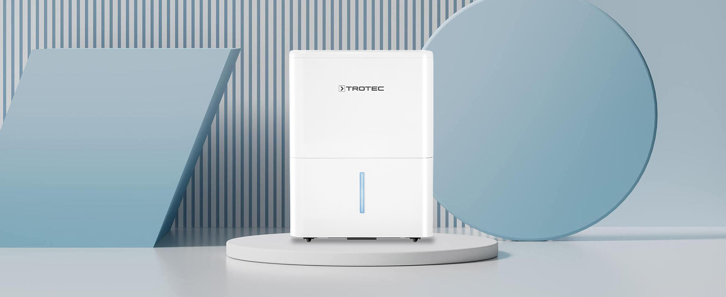 Осушувач повітря TROTEC TTK 32 E, електричний, 14 л/день, для приміщень до 15 м², авто-вимкнення, для квартири та спальні