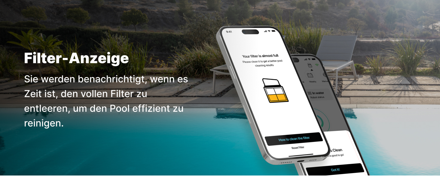 Робот-пилосос для басейну Dolphin E50i: очищення дна та стін, до 10 м, з кабелем