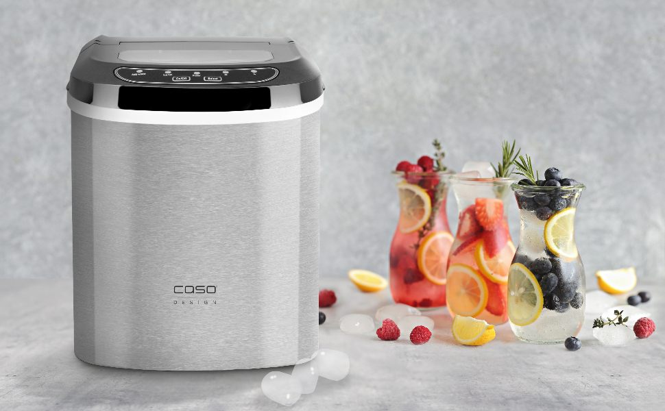 Льодогенератор CASO IceMaster Pro - професійний, 500г/год, 2.2л, автоматичний