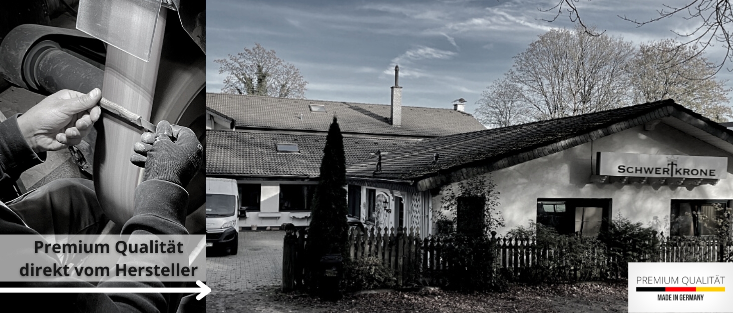 Ніж кухарський Schwertkrone Chef Messer з ручкою з горіхового дерева, Made in Germany