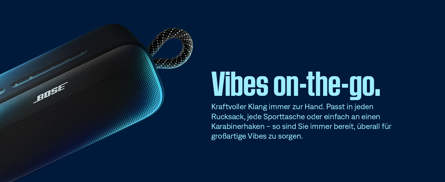 Портативна Bluetooth-колонка Bose SoundLink Plus, чорна - до 20 годин роботи від акумулятора