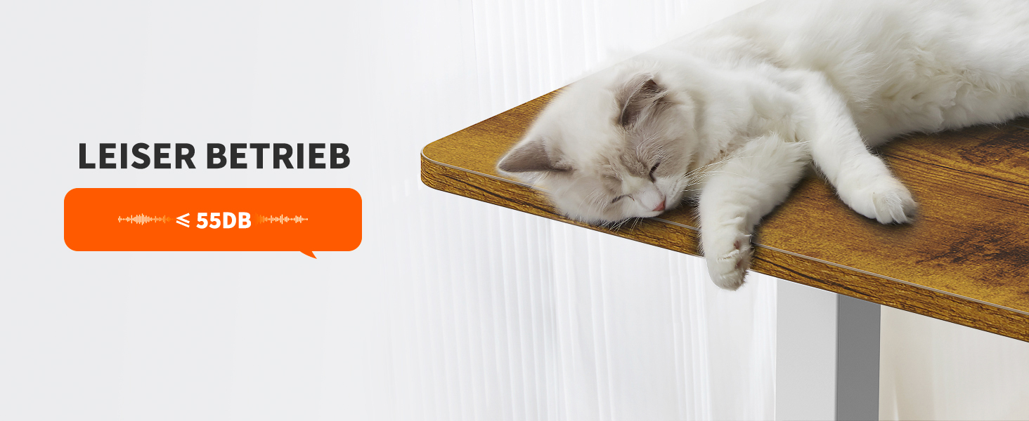 Підставка для столу ErGear з регулюванням висоти, 4 пам'яті, для ергономічного стоячого столу, без стільниці (білий)