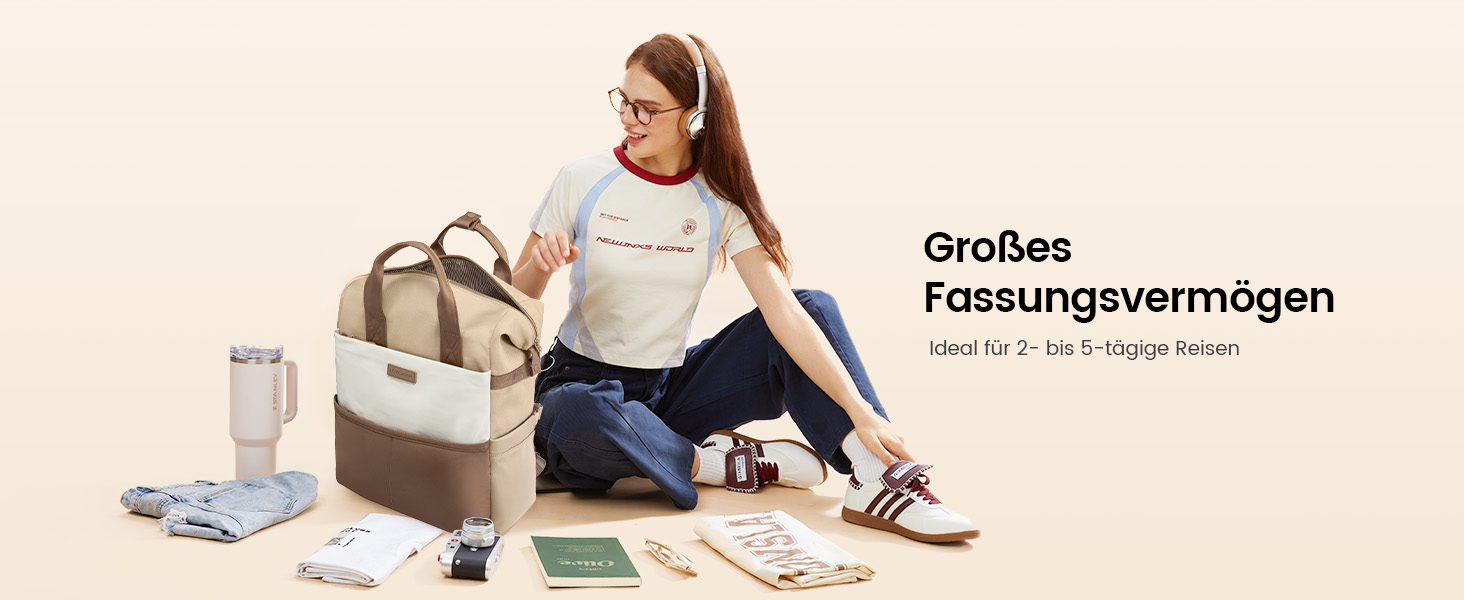 LOVEVOOK Рюкзак для жінок з відділенням для ноутбука 15.6 дюймів, шкільний/туристичний/бізнес, водонепроникний, 15.6 дюймів, 1 Хакі