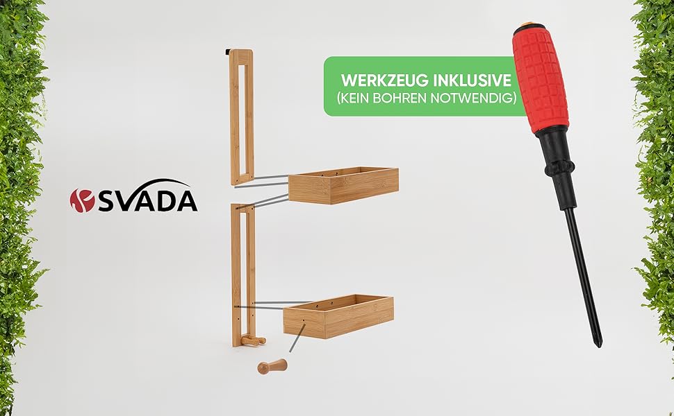 Дзеркальна поличка для душу без свердління, бамбукова, для ванної кімнати