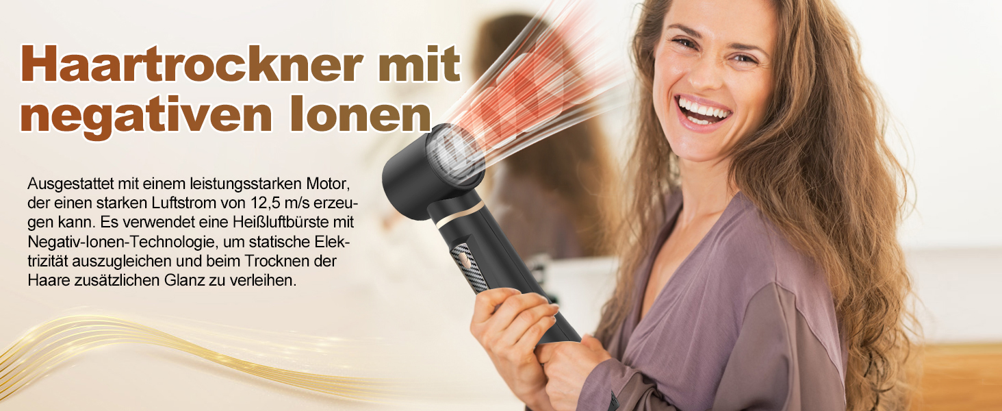 Airstyler 5 в 1 1000W Blacks: Фен-щітка, випрямляч, плойка для волосся