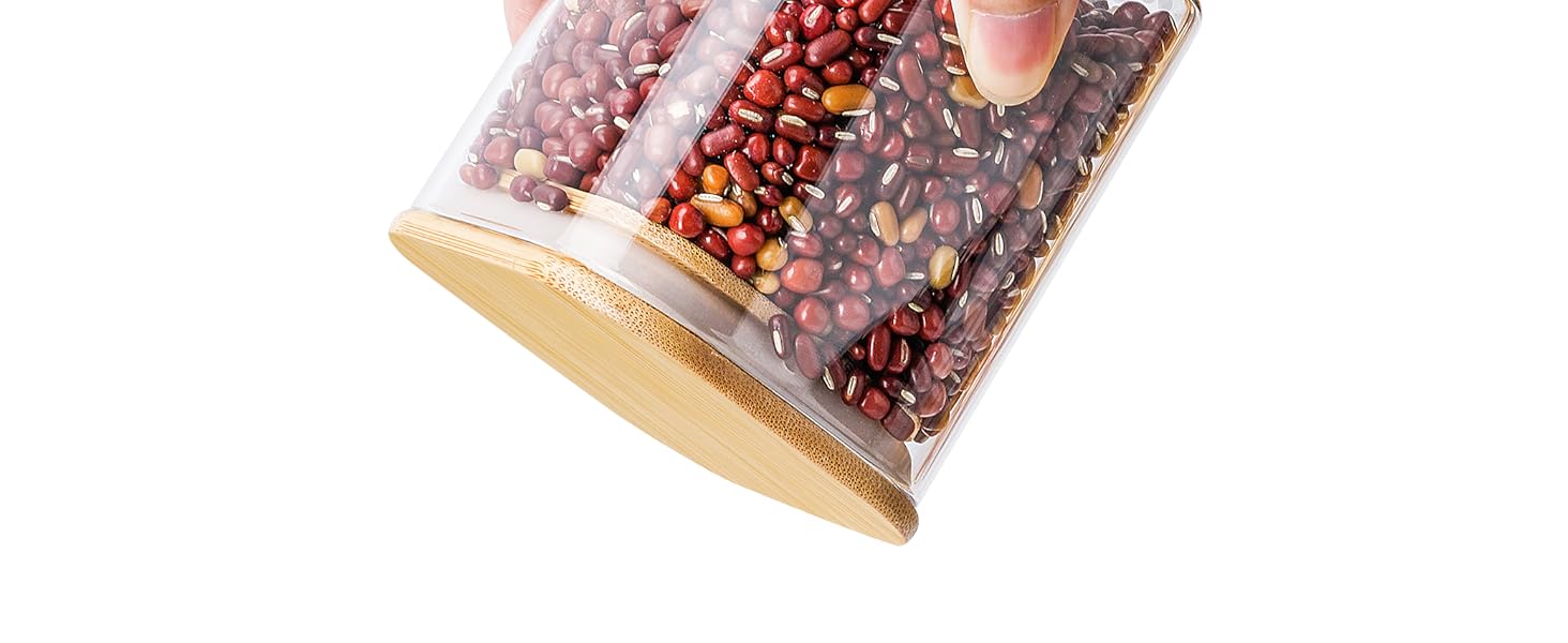 Скляні банки для зберігання кухонних продуктів: 8 шт. по 400 мл та 4 шт. по 920 мл, з кришкою, міцні