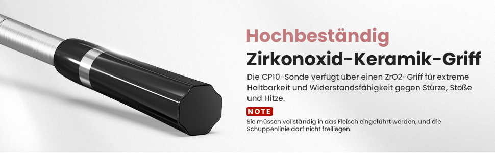 Бездротовий термометр для м'яса для гриля та копчення, 500FT, розумний датчик температури для BBQ, духовки, гриля, коптильні, Sous Vide (рожевий)