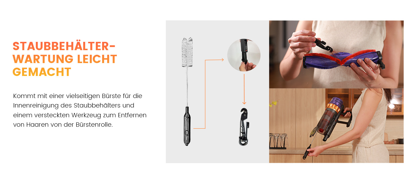 Акумуляторний пилосос AlloyMove A05: 50000Pa, 550W, 80 хвилин, LED дисплей, антизаплутувальна щітка, 7-ступенева фільтрація, для тварин, твердих поверхонь та килимів