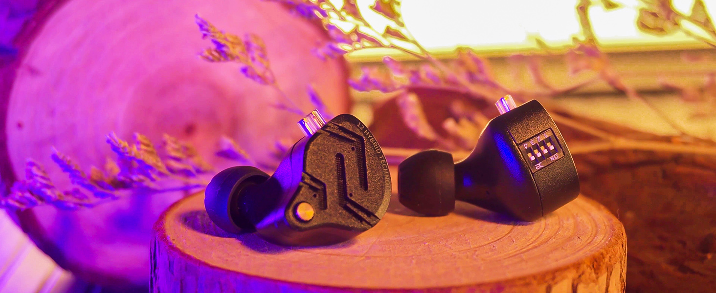 Навушники KEEPHIFI KZ ZAR IEM 7BA1DD гібридний драйвер HiFi шумоізоляція 2-контактний знімний кабель