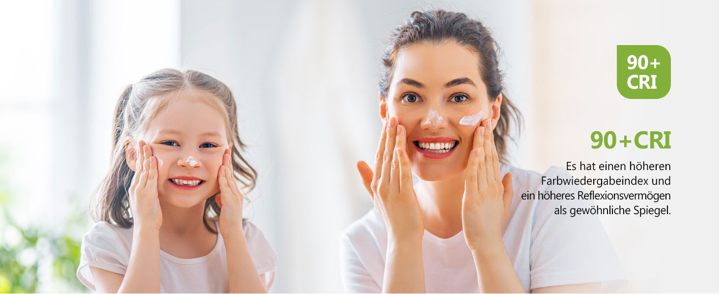 Круглий дзеркало для ванної кімнати з підсвічуванням S'AFIELINA 60 см LED з сенсорним вимикачем, 3 кольори світла (теплий, нейтральний, холодний), регулювання яскравості, 60x60 см