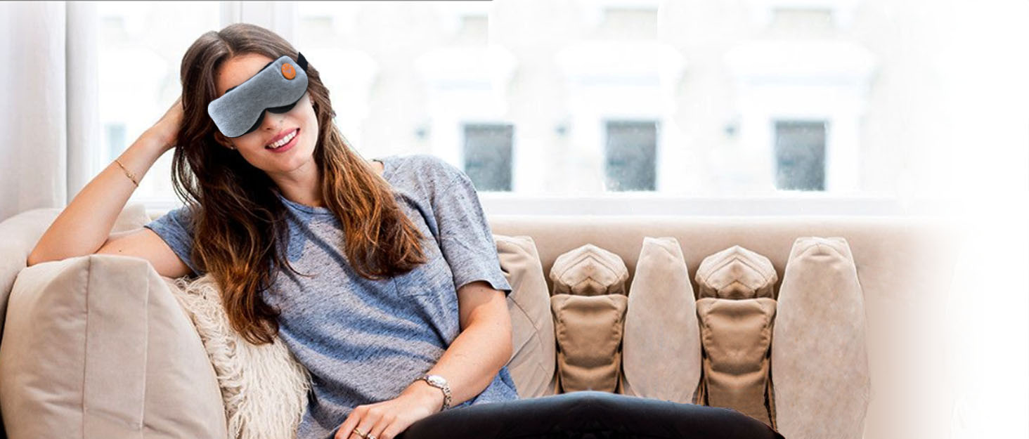 Тепла очна маска PJYU для лікування блефариту та сухості очей, USB-зарядка, миється