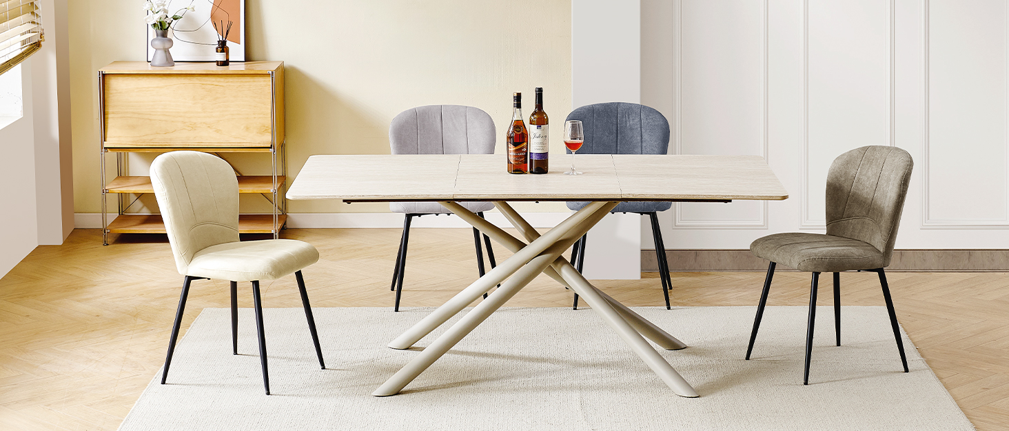 Обідні стільці поворотні 4 шт., 180° обертання, м'яка тканина кашмір-бавовна, чорні металеві ніжки, для кухні, вітальні, їдальні, хакі, 4 шт.