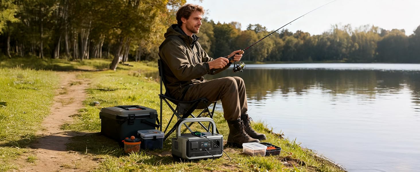 Портативна електростанція ALLPOWERS VOLIX P300, ємність 256 Wh, номінальна потужність 300 W, пікова потужність 600 W