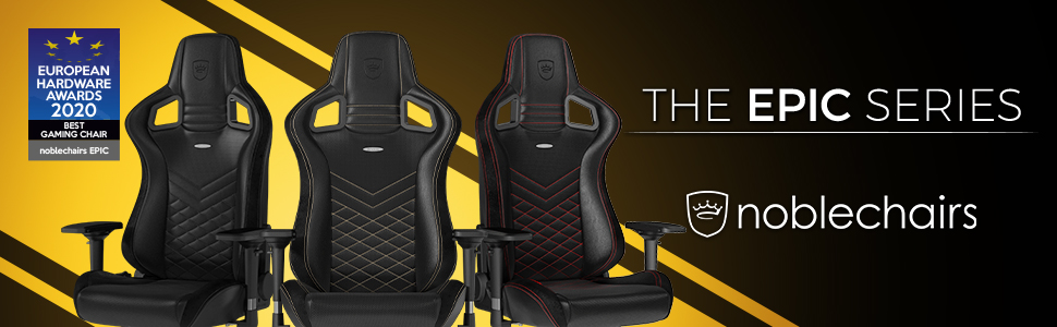 Крісла Epic Gaming Chair Black, Ергономічні, Підтримка голови та попереку, PU шкіра, до 120кг, 1,85м