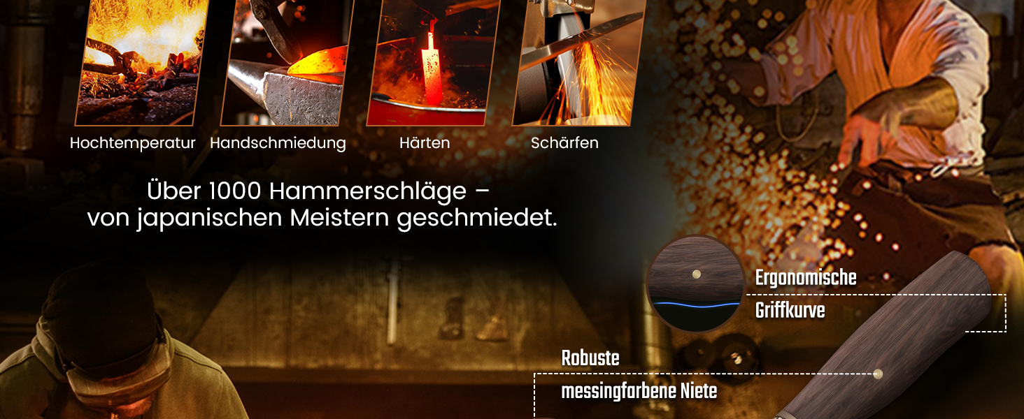 Кухонний ніж Purple Dragon: професійний шеф-ніж з рожевого дерева, для м'яса, риби та овочів