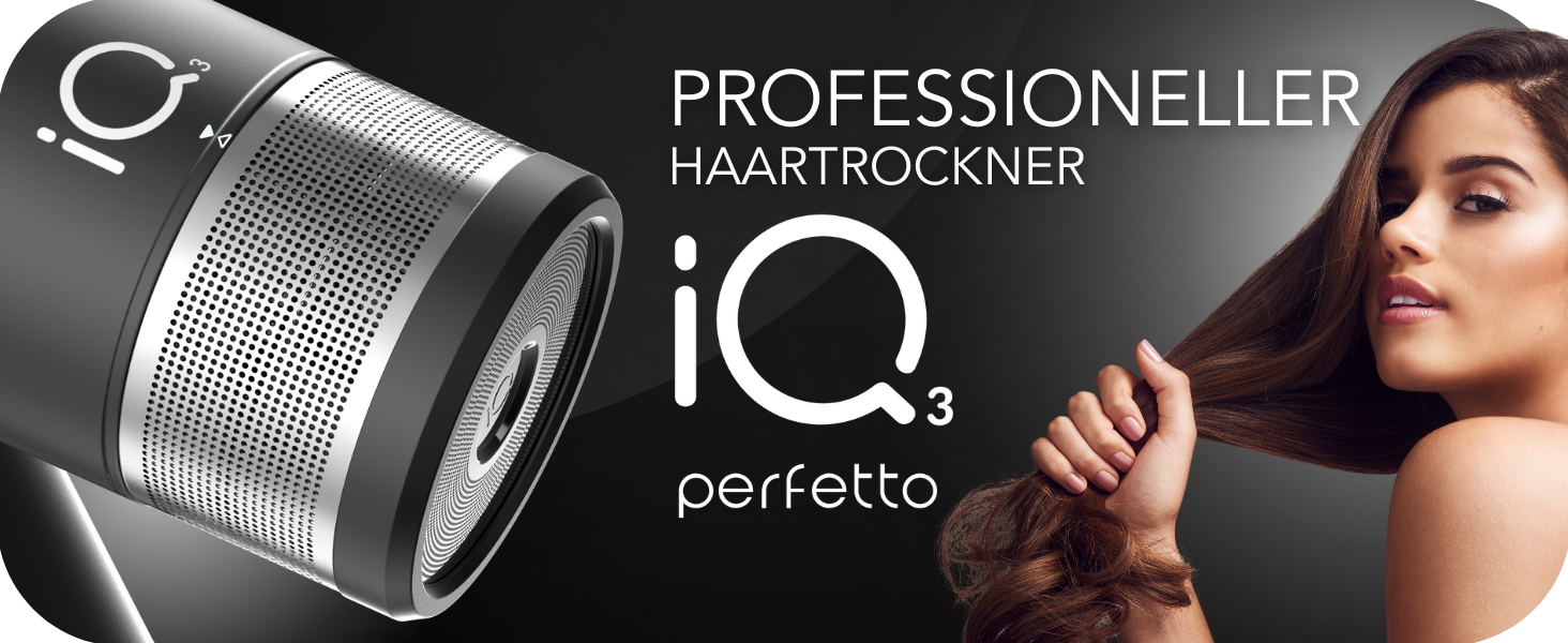 Професійний професійний фен Gama Italy iQ3 Perfetto Оригінальний розумний фен DESIGN Зроблено в Італії, Максимальна продуктивність Енергозбереження, Ультралегкий (Gold Rose)