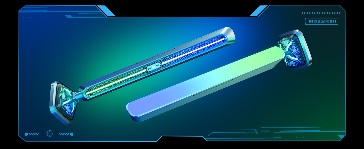 Розумні світлові панелі Govee RGBIC LED Play Lightbars, тристоронні регульовані LED-лампи для геймінгу та створення атмосфери
