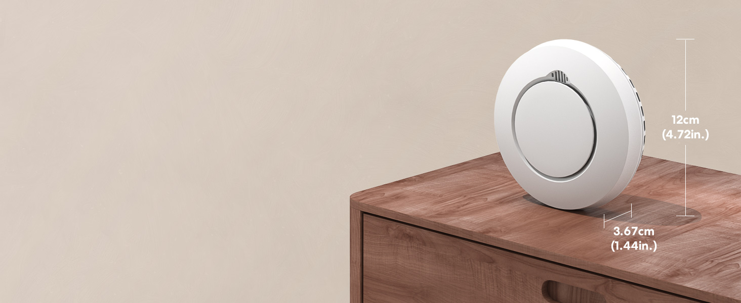 Розумний димовий сповіщувач Meross з Wi-Fi, сумісний з Apple HomeKit, 3 шт. + хаб, з функцією самотестування та вимкнення звуку, сертифікований за EN 14604