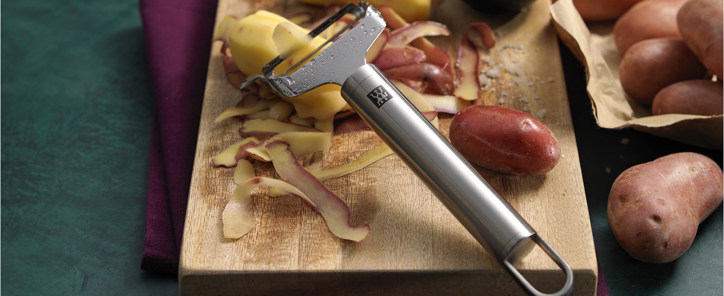 Преса для часнику ZWILLING Pro Knochblauchpresse, 20 см, нержавіюча сталь, ергономічна ручка, срібляста