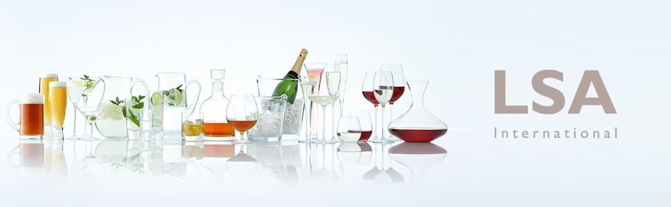 Скляний глечик для льоду LSA International Bar Icelip, прозорий, 2,65 л