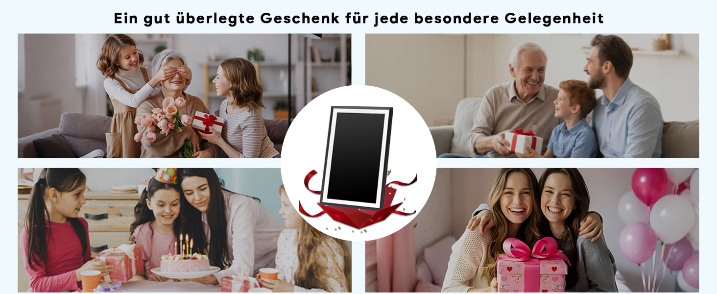 Цифровий фоторамка 15.6