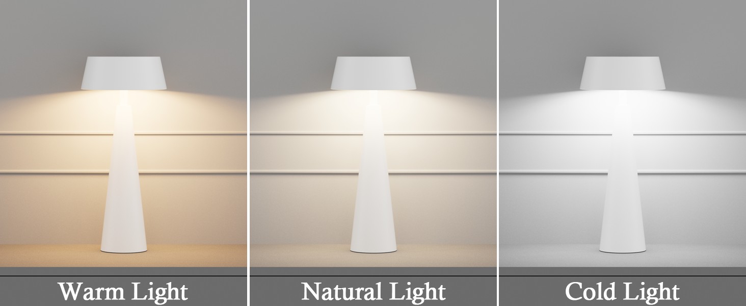 2 шт. Білі бездротові настільні лампи з акумулятором, регульоване освітлення 3000K-6000K, IP54, USB-C, для дому та вулиці, балкону, обіднього столу, білі