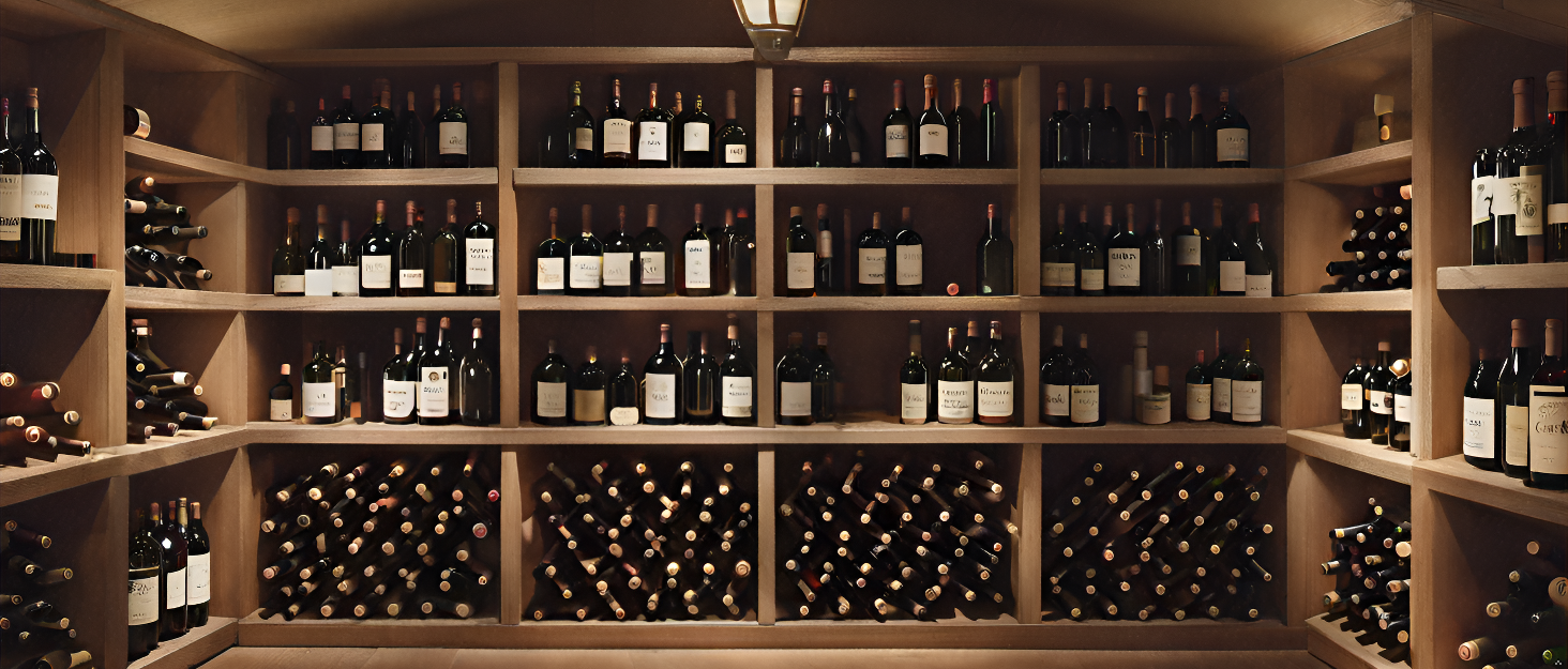 Пластикова полиця для пляшок Novaliv на 36 пляшок, розширювана, коричнева. Полиця для вина, напоїв, спиртних напоїв. Система зберігання пляшок, шафка для пляшок