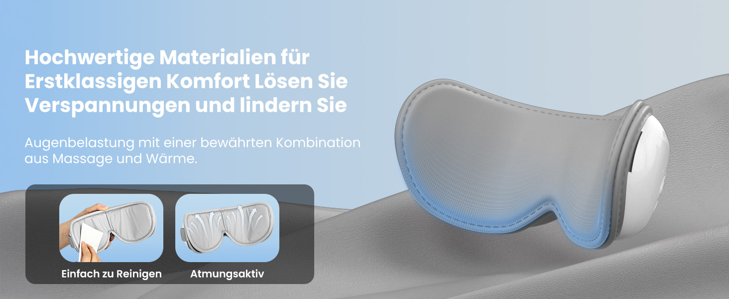 Масажер для очей BOB AND BRAD EyeOasis 3 Elite з підігрівом та охолодженням, маска для очей при мігрені, сухість очей, зняття стресу, покращення сну, подарунок для жінок та чоловіків