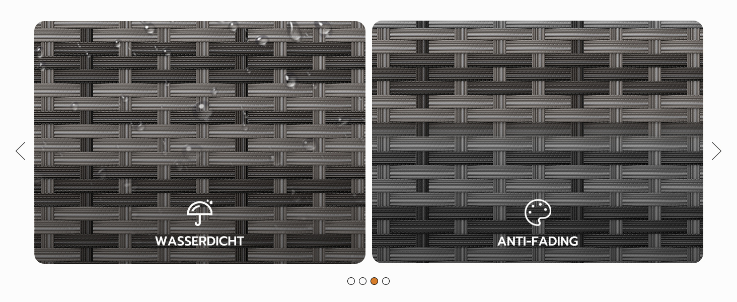 Водонепроникний садовий ящик Amopatio Gartenbox 650л з поліротангу, сірий. Ящик для подушок, металева коробка для зберігання з газліфтами для саду, балкону