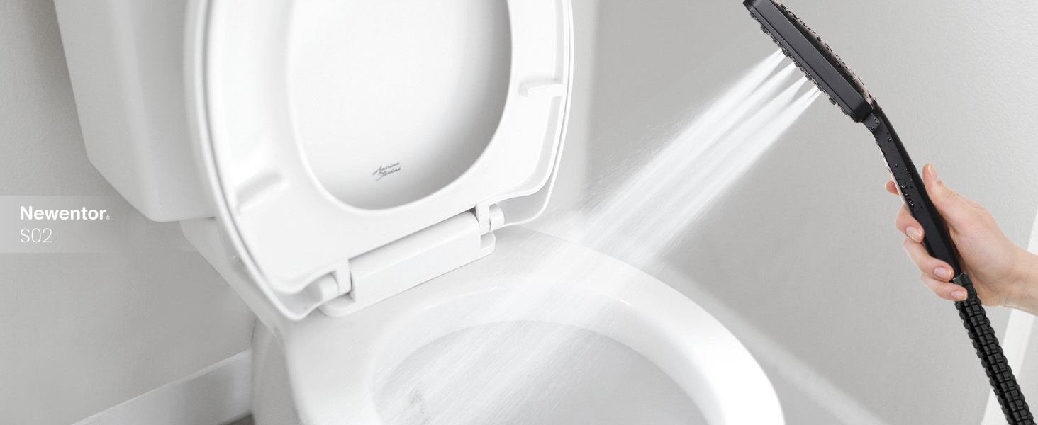 Насадка для душу Newentor: велика дощова лійка, ручна насадка, економна, високий тиск, 6 режимів, чорний колір