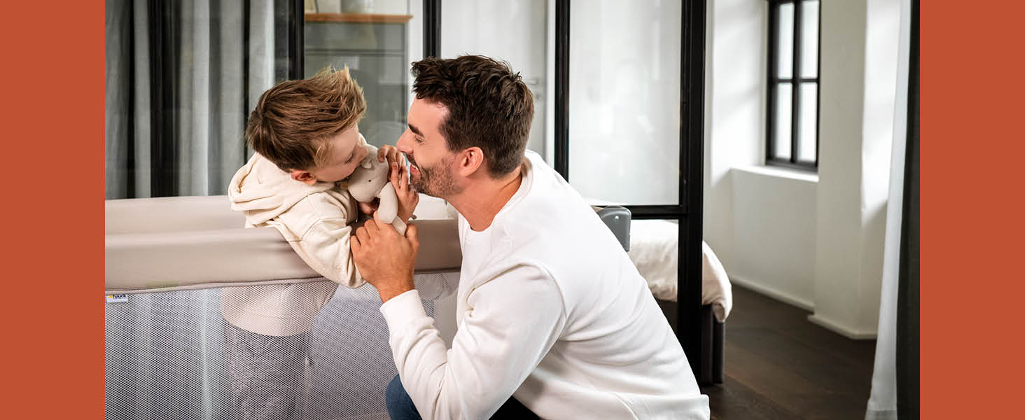 Дитяче ліжко-манежа Hauck Dream N Play Beige, 120x60 см, з переносною сумкою та складним дном