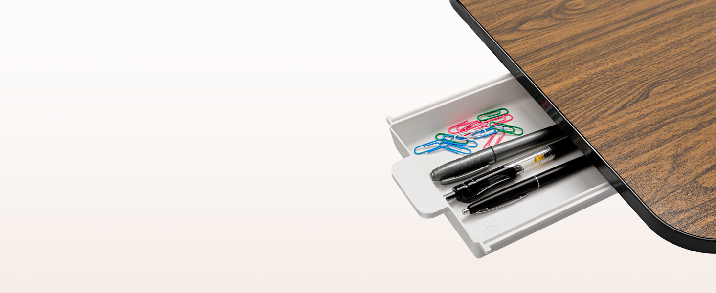 Зручний столик для ноутбука на ліжко/диван, з USB, ящиком та підставкою для планшету (60 x 40 см, коричневий)