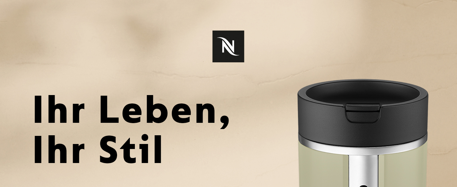 Термокружка Nespresso Travel Mug Small Sage Green 300 мл - Sage Green (Salbeigrün)