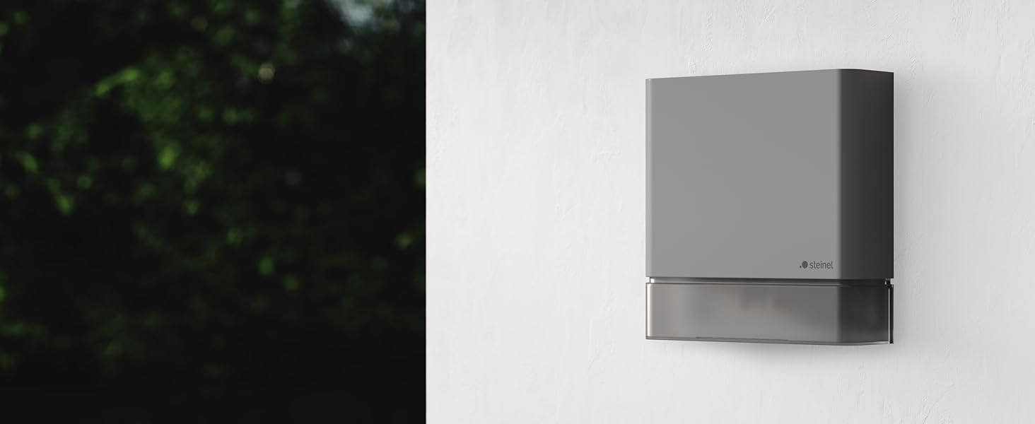 Світлодіодний прожектор Steinel XLED Home 2 S з датчиком руху та Bluetooth, поворотний, 13.7 Вт, 1550 Лм, 180°, 10 м, чорний, для вулиці