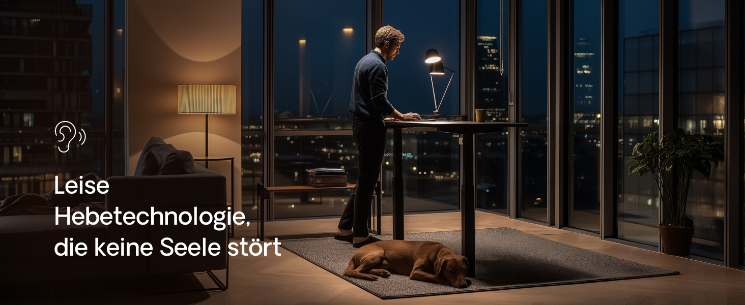 Електричний регульований стіл Desktronic HomePro 120x60 см – білий, з USB-портами