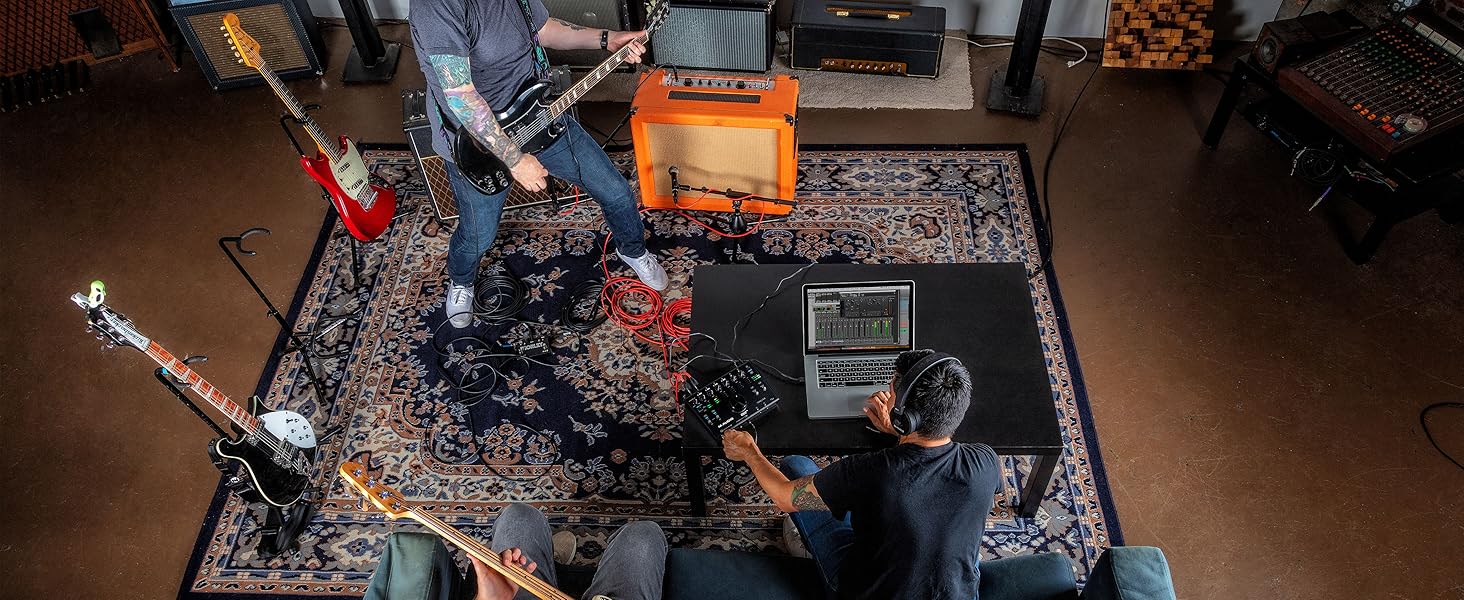 M-Audio Air 192|6: USB аудіоінтерфейс для запису в студійній якості з 2 XLR/Line входами + ПО