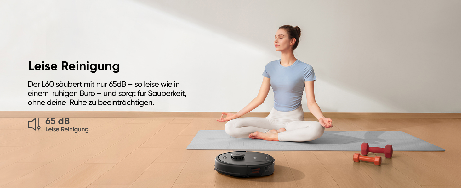 Робот-пилосос eufy L60 з авто-порожненням та функцією миття, 5000Pa, Anti-Hair, iPath-лазерна навігація, для твердих підлог