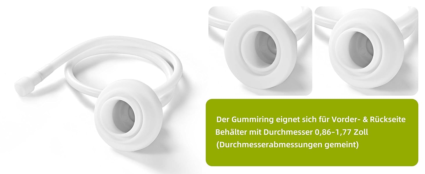 Вакууматор для продуктів 5-в-1 Kitchen in the box – автоматичний вакуумний пакувальник з режимами вологого та сухого запечатування, ширина шва 5 мм, комплект з 15 пакетами та шлангом