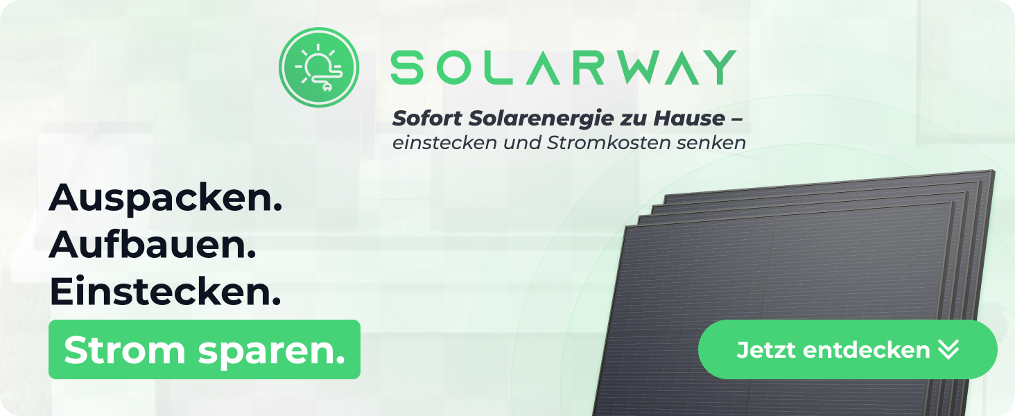 Двобічна сонячна панель Solarway 500W Full Black n-type Glas-Glas для балкона (набір 4 шт), позитивна толерантність потужності